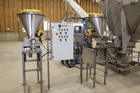 Vis sans fin de dosage de poudre conçue sur mesure