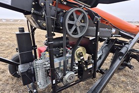 Overhauled engine mount & heavy-duty gearbox drive