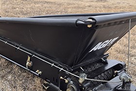 Heavy-duty hopper cloth liner