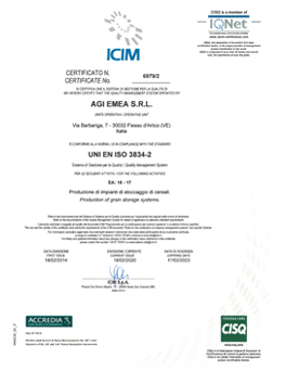 Certificate ISO 3834-2