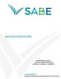 Bag Emptying Station Product Sheet