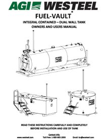 Fuel-Vault® Integral Contained– Dual Wall Tank Owners and User Manual