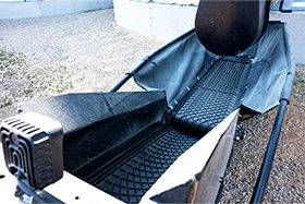 Heavy-duty hopper cloth liner