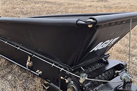 Heavy-duty hopper cloth liner