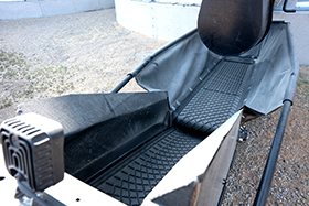 Heavy-duty hopper cloth liner