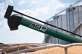 Open discharge spout