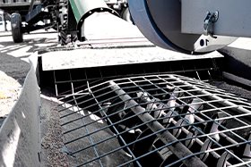 Triple flighting in hopper & upgraded hopper guard