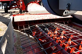 Triple flighting in hopper & upgraded hopper guard