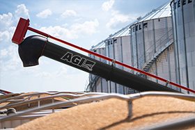 Open discharge spout