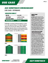 AGI SureTrack BinManager® Use Case - Soybeans