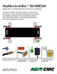 HMC001 Belt Conveyor or Leg Kit Datasheet