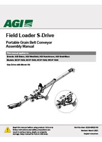 AGI Westfield WCX3 S-Drive Field Loader (1500 Series) Assembly Manual
