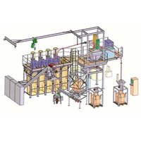 3D modelling of a big bag filling station