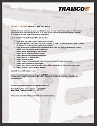Tramco Deluxe Inspection Service Form