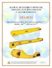En-Masse Chain Conveyor – Assembly, Operation, Maintenance (Spanish)
