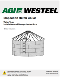 199594 Water Tank Inspection Hatch Collar Installation Instructions