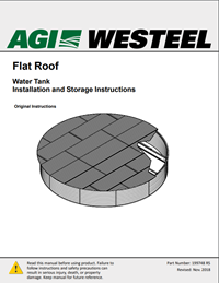 199748 Water Tank Flat Roof Installation Instructions