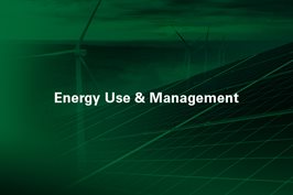 Energy Use and Management